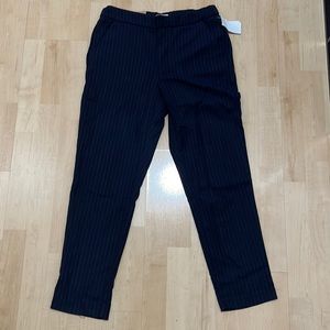 NWT Navy blue tapered trousers